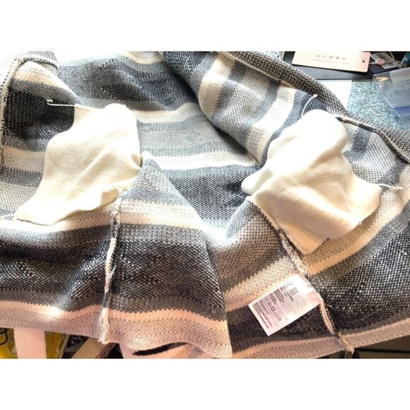 H&M long wrap cardigan with belt XS oversized AS NEW - Picture 6 of 6